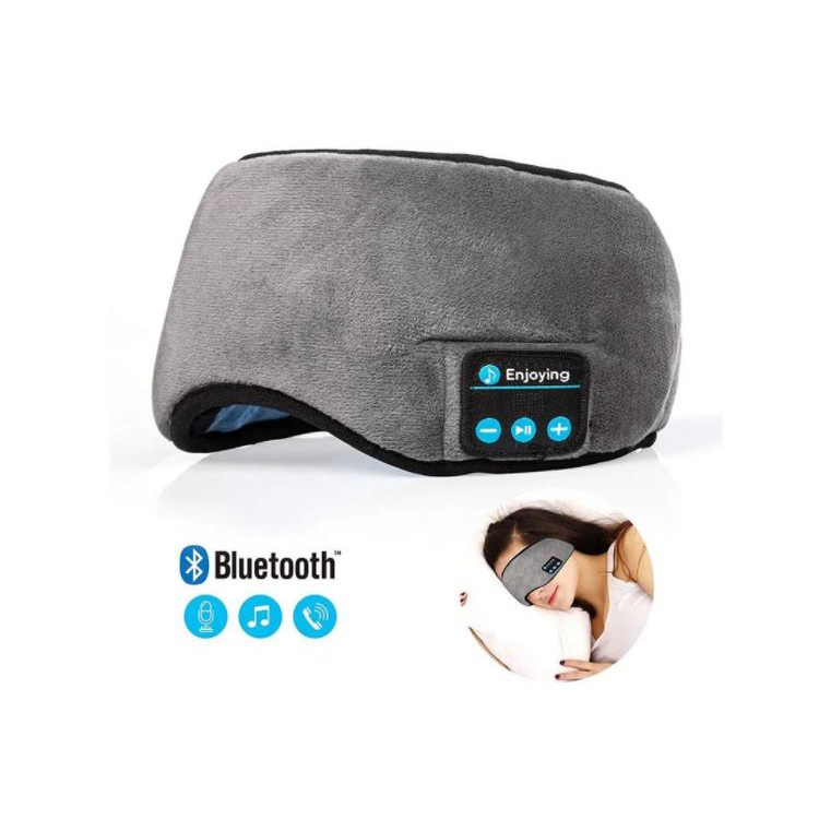 Tapa Olho Máscara Dormir Fone De Ouvido Bluetooth