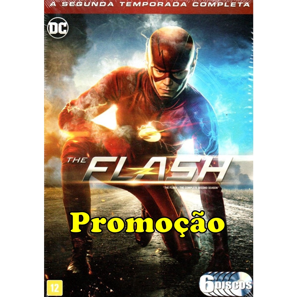 Box Dvd The Flash Segunda Temporada 2ª Completa Dc Original Lacrado ...