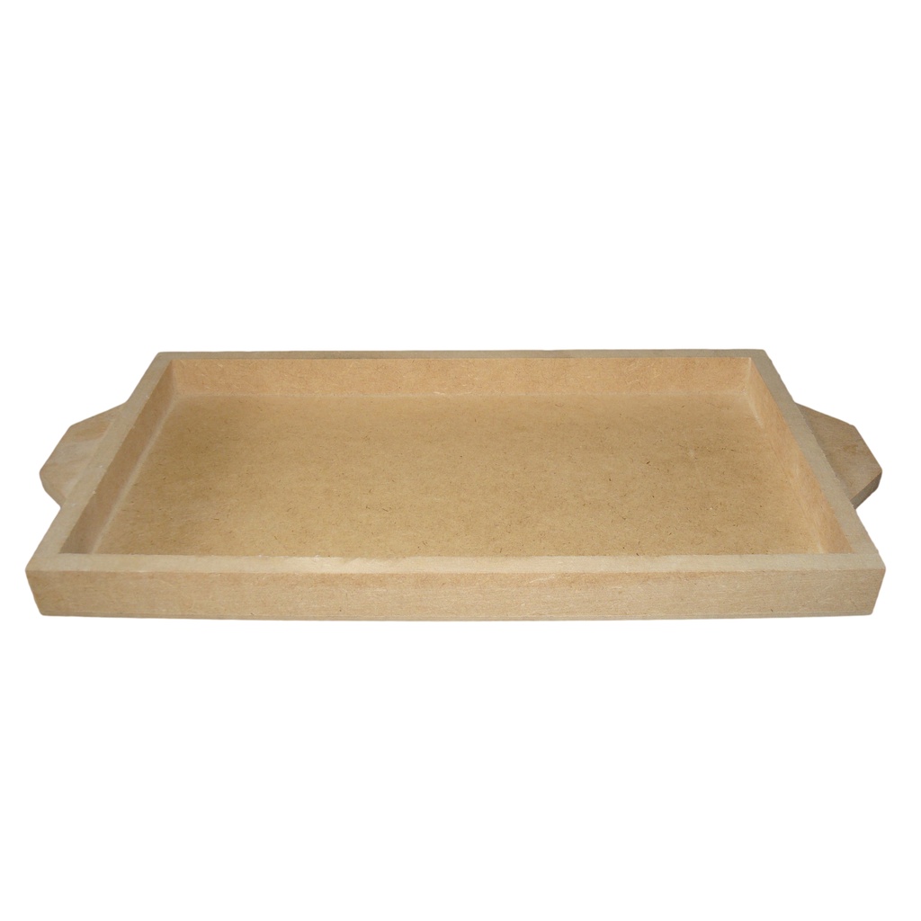 Bandeja Para 2 Azulejos Simples em MDF Cru