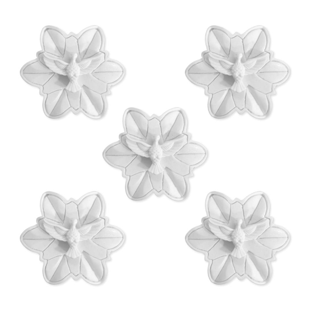 Divino Esplendor Flor Lembrancinha 10 Divino Espirito Santo