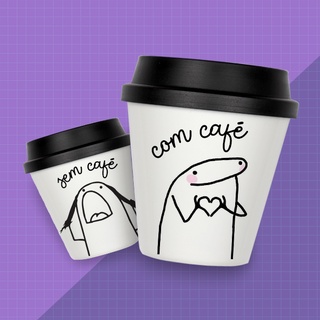 Mini Copo Bucks Flork Meme Café
