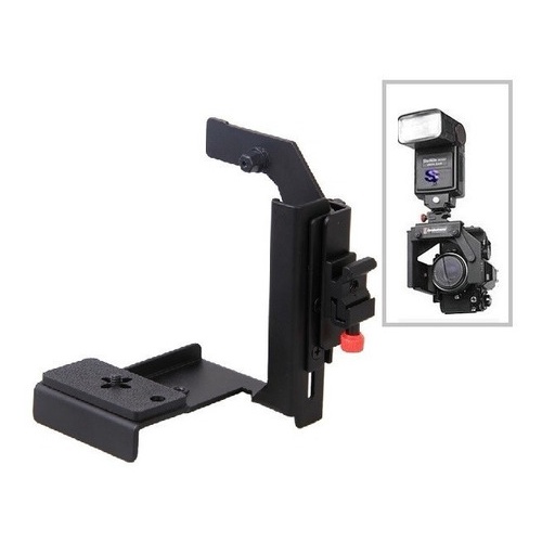 Suporte Flash Rotatório Multi-ângulo Vertical Câmera 1/4