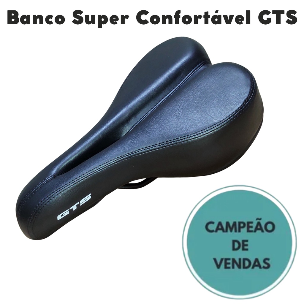 Banco Selim Vazado Gts Gel Neoprene Aro 20 24 26 29 Bike
