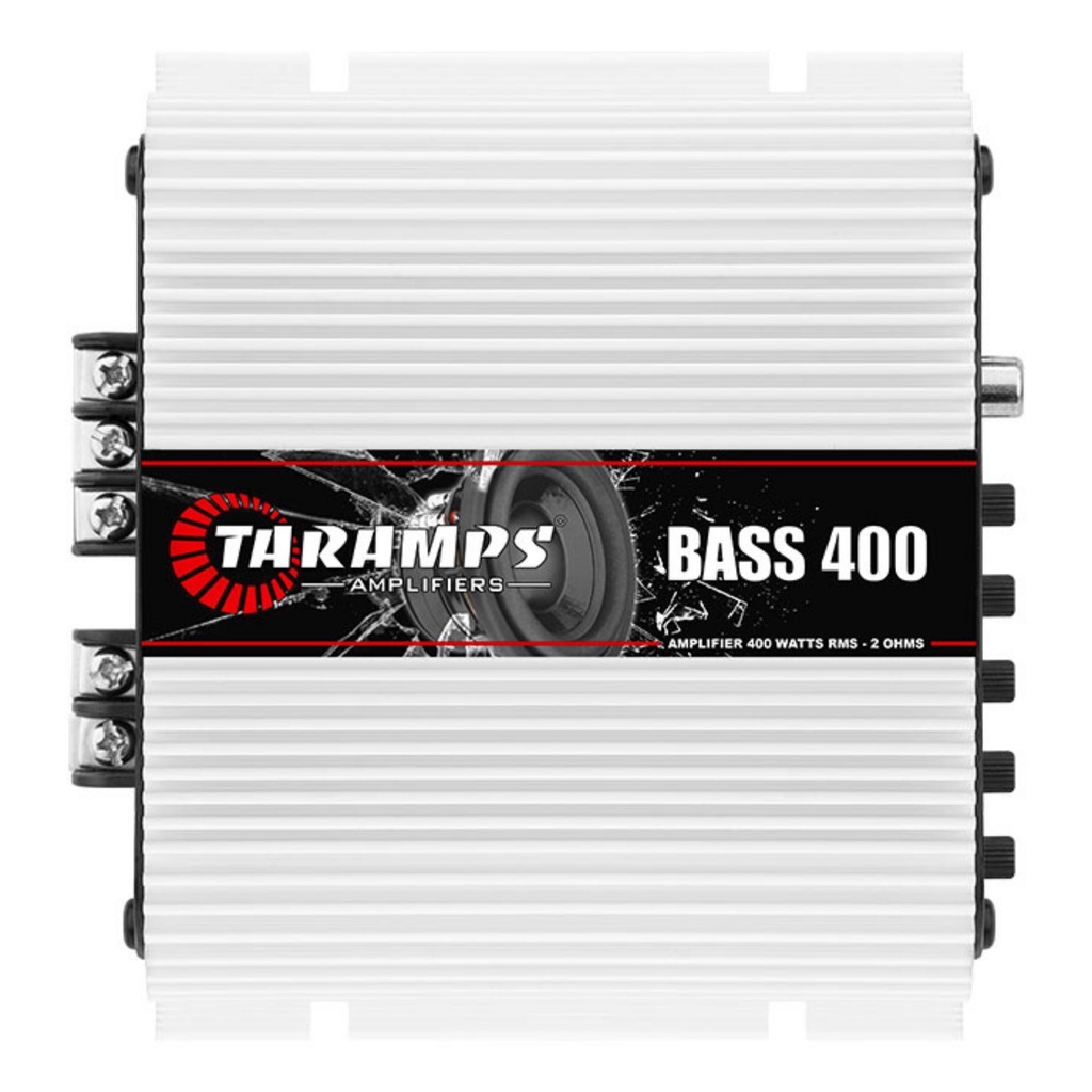 Módulo Amplificador Taramps Bass 400 1 Canal 400W RMS 2 Ohms - Spare Parts and Accessories for Vehicles