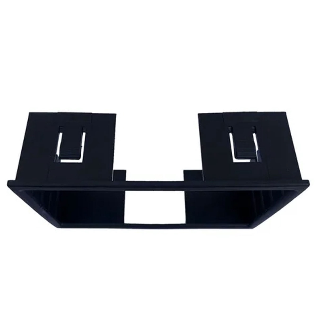 Moldura Painel 2 Din Universal Chinesa Ford Ecosport 2004 2005 2006 2007 2008 2009 2010 2011 2012