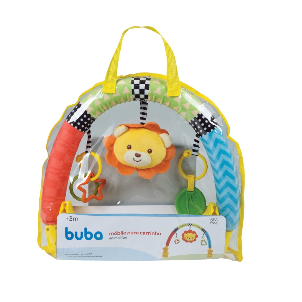 Móbile para Carrinho Animal Fun 13147 - Buba em Oferta na Shopee