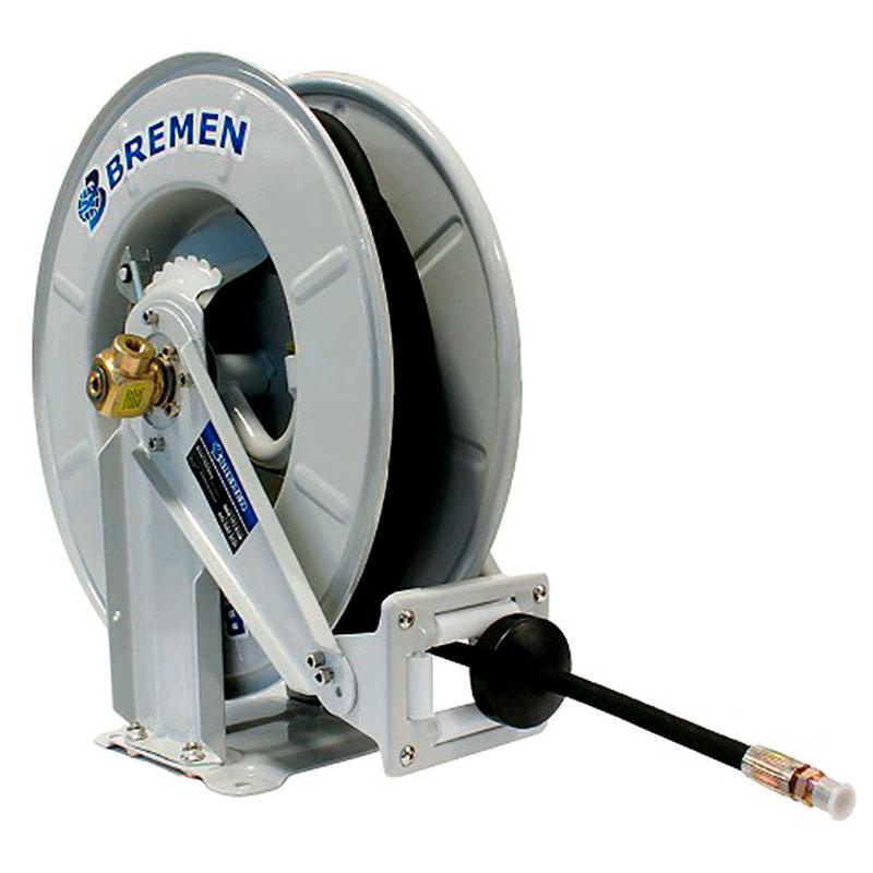 Carretel Retrátil Automática para Graxa Mangueira 15 Metros 1/4 POL 60860 BREMEN em Oferta na Shopee