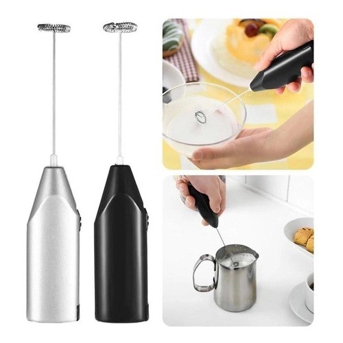 Mini Mixer Misturador Elétrico Inox Shaker Café Whey Ovos Bebidas em Oferta na Shopee