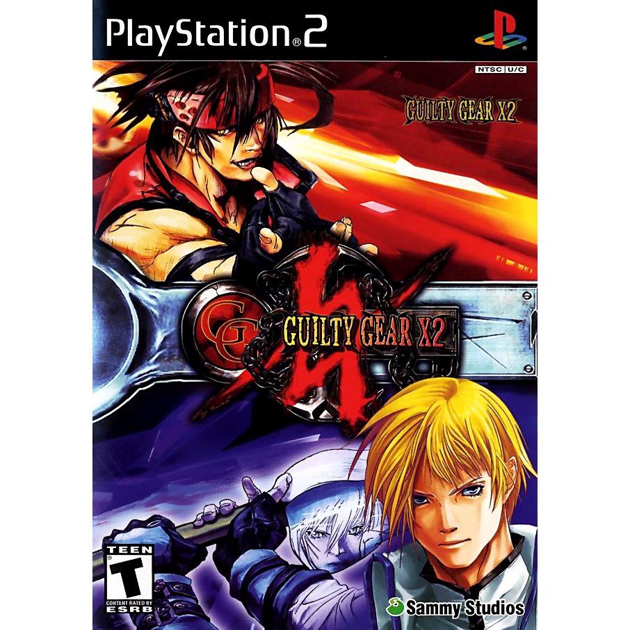 Guilty Gear X2 jogo playstation ps2