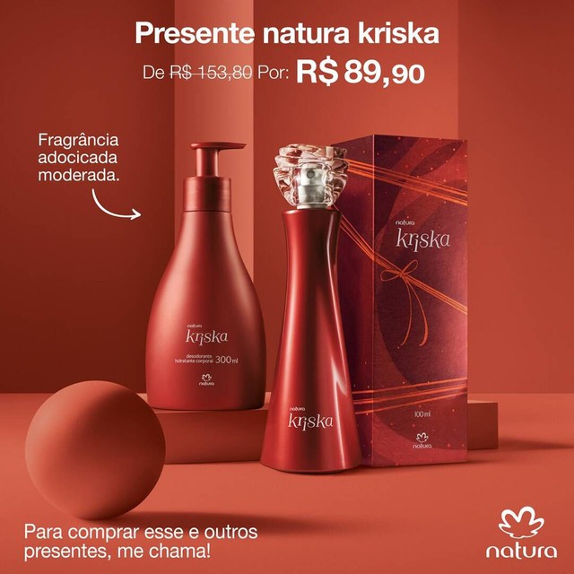 PRESENTE NATURA KRISKA | Shopee Brasil