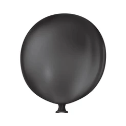 Balão de Festa Gigante - 35" 89cm - Preto - 01 unidade