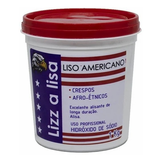 Alisante Relaxamento Liso Americano Lizz A Lisa 1kg em Oferta na Shopee
