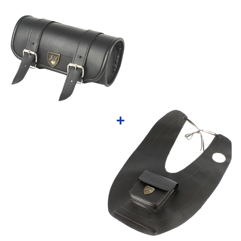 Kit Protetor De Tanque Shadow 750 11/14 + Alforge Frontal Liso