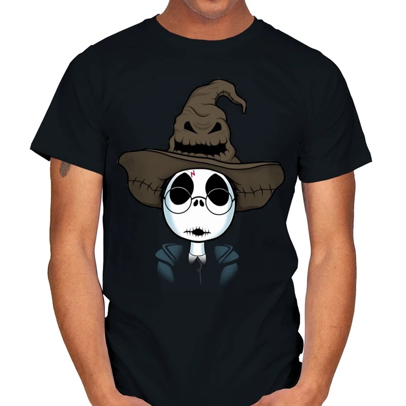 Camisa Camiseta Jack Harry Potter Chapéu Esqueleto