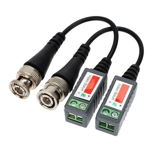 Kit 4 Pares Video Balun Passivo Cftv Cabo Utp Hd Ahd/tvi/cvi