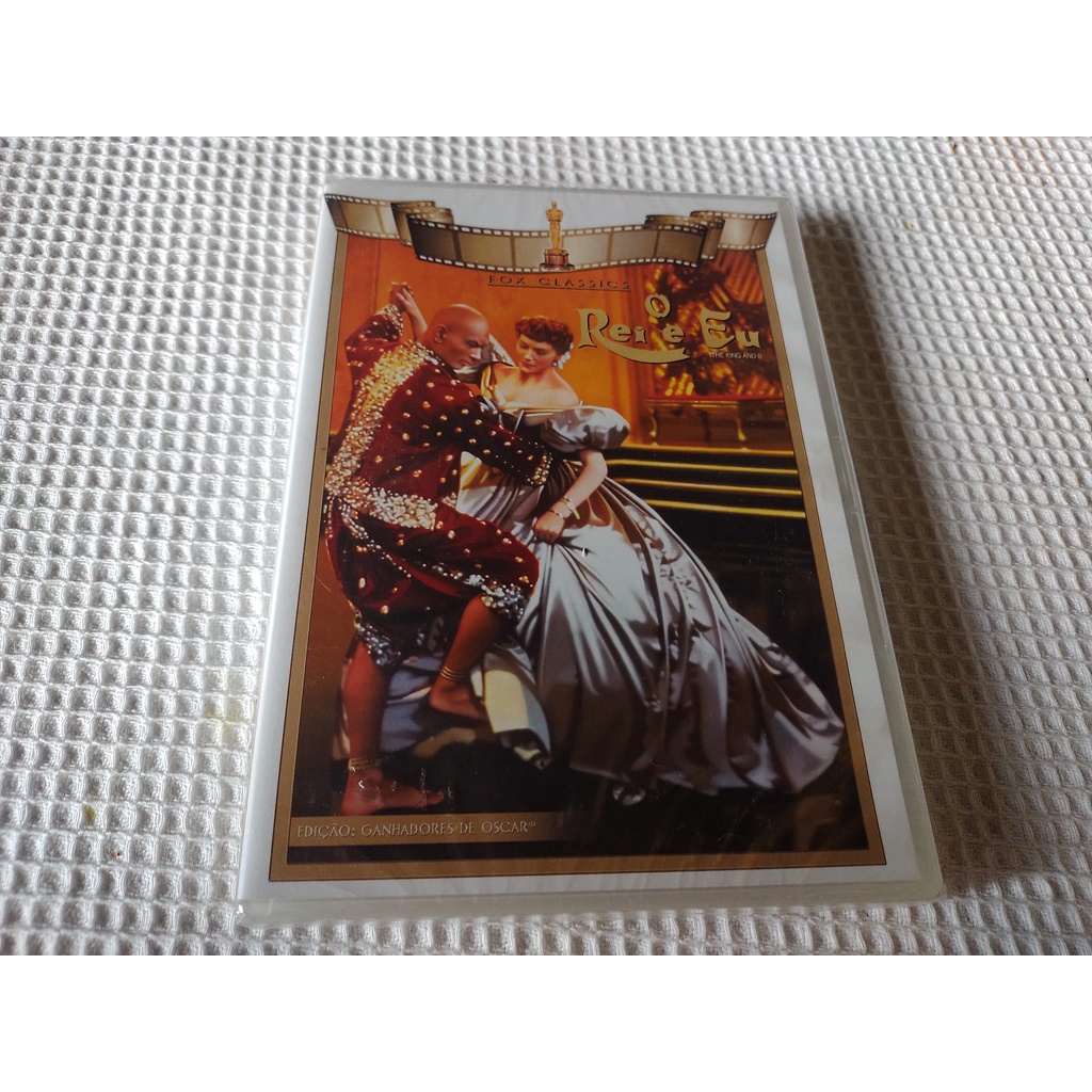 O Rei e eu The King and I - DVD Filme clássico com Deborah Kerr Lacrado e Dublado Fox Classics