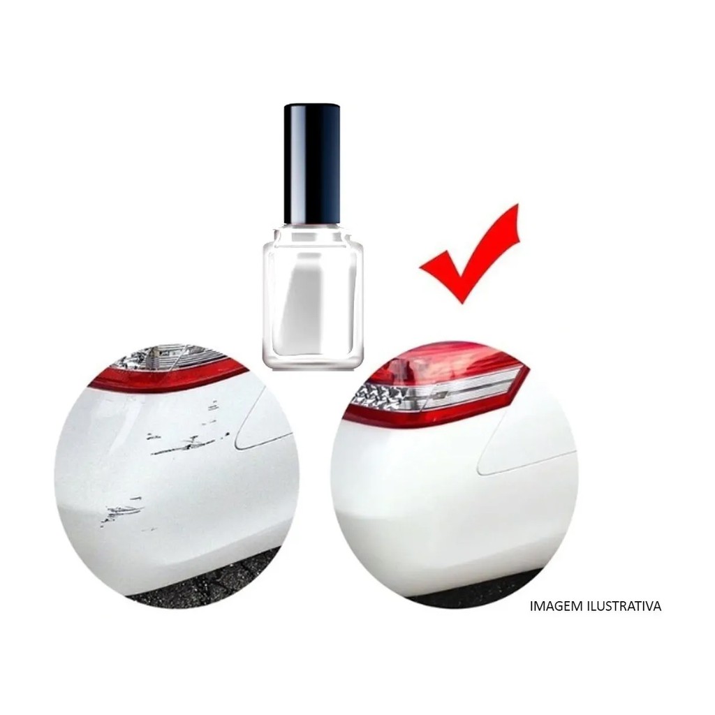 Tinta Tira Risco Automotivo Cor Carro Hb20 2013 2014 2015 2016 2017 2018 2019 2020 Branco Polar