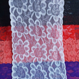 Renda Poliamida Com Elastano 15cm Pacote com 1 Metro  Lingerie Artesanato Armarinho em Oferta na Shopee