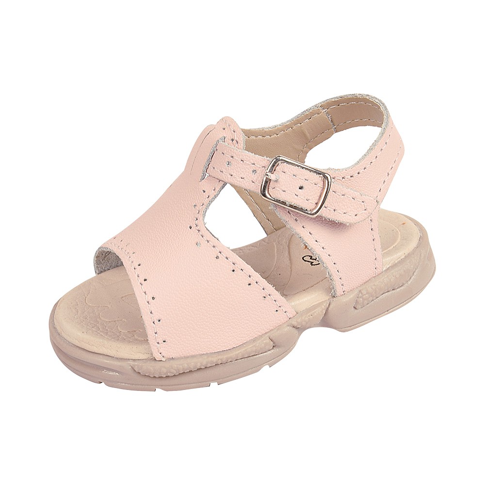 Sandália Ortopédica Infantil Couro Menina Salomé Rosa