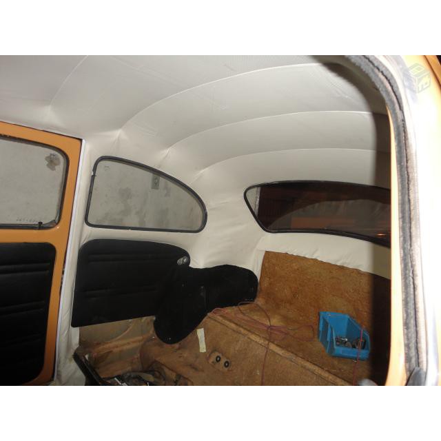 Forração De Teto Fusca Kit Forro Interno Vw Padrao Original