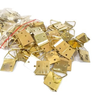 100 Pendurador Gancho triângulo para quadros espelhos molduras