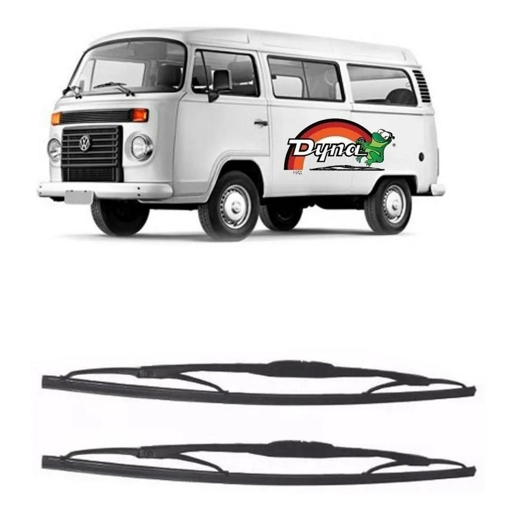 Par Palheta Dianteira Kombi Limpador De Parabrisa Original