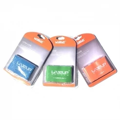 Kit 3 Mini Bands Faixas Elásticas Liveup Tipo TheraBand