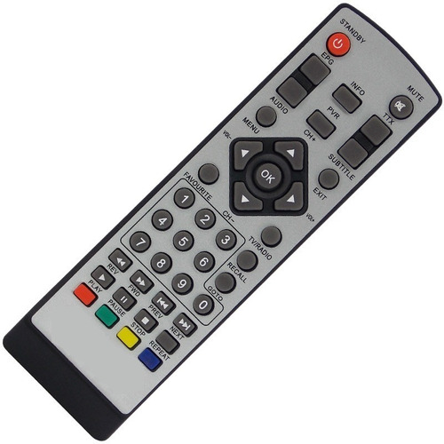 Controle Remoto Conversor Digital Tomate Mcd 888