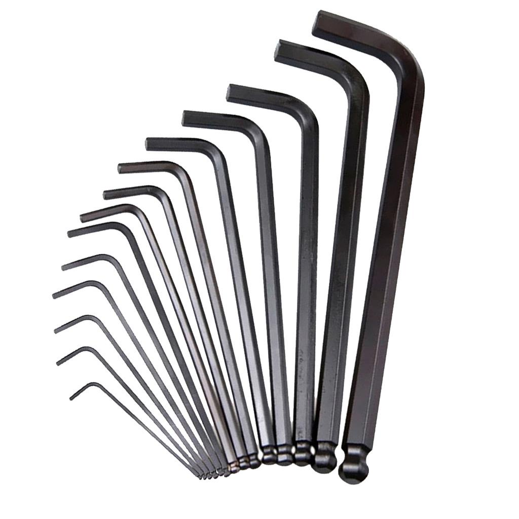 Jogo de Chave Allen Abaulada 1,5 a 14mm Longas Gedore 14 Peças 42KL-14M em Oferta na Shopee