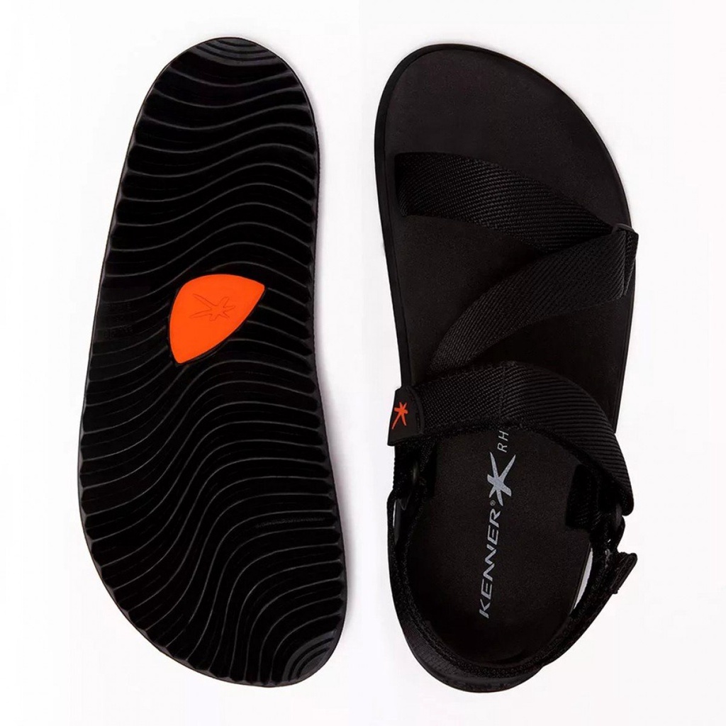 Sandália Kenner Rhaco Trekking HBG Masculina - Preta Shopee Brasil 
