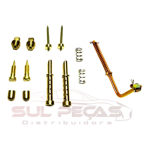 Giclagem Carburador Weber 446 Dfv Opala 6cc 1984-1990 Gas