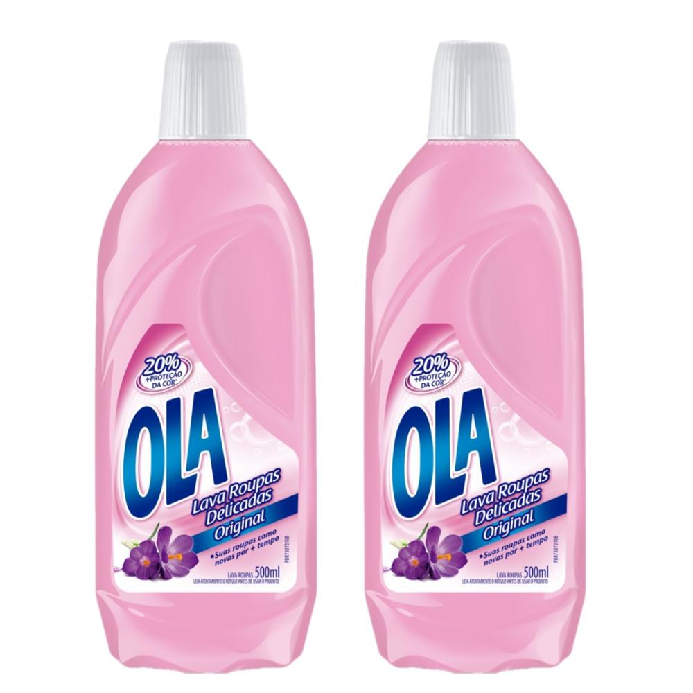 Kit com 2 Lava Roupas Ola Original 500ml Cada em Oferta na Shopee