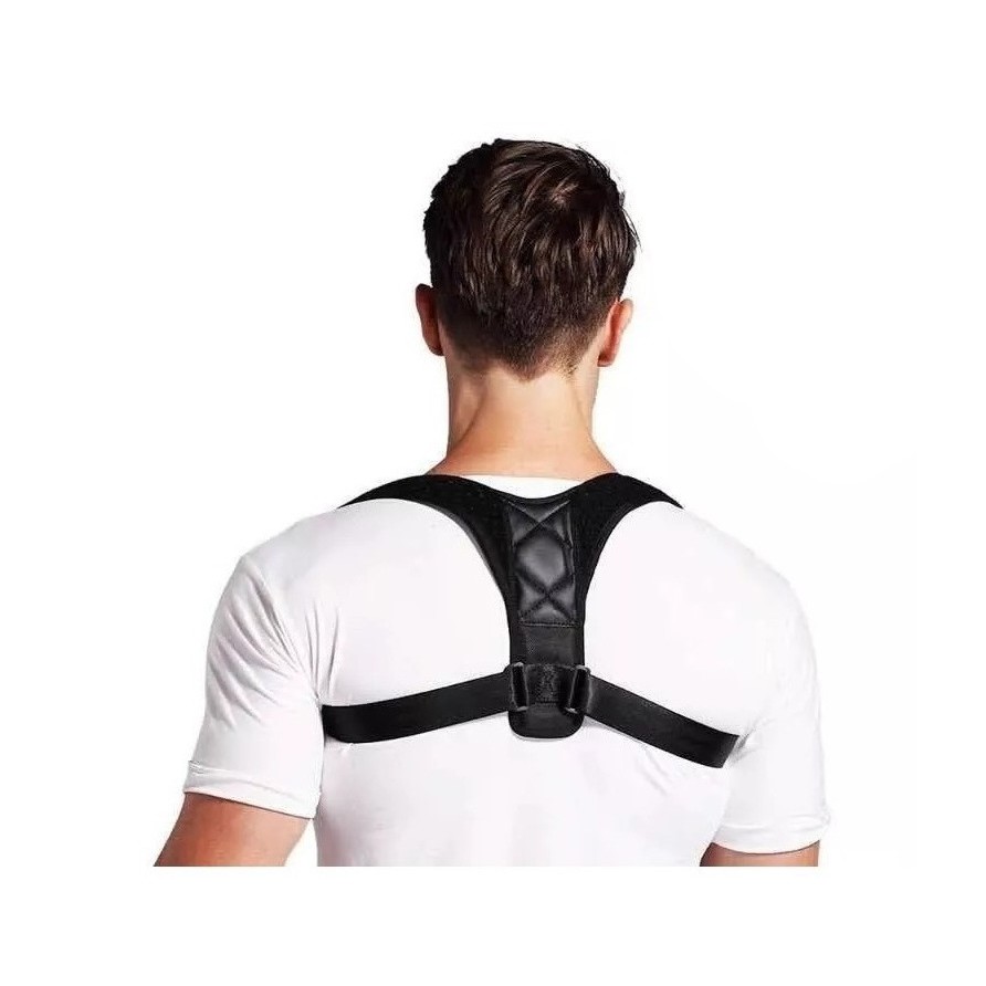 Colete Corretor Postura Alta Qualidade Postural Apoio Regula Coluna Lombar