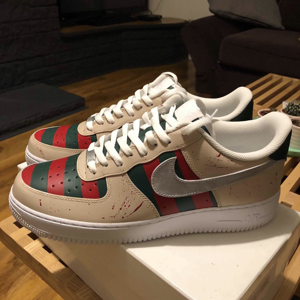 nike air force 1 freddy krueger