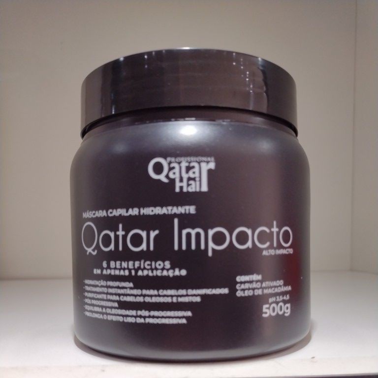 Máscara qatar impacto qatar hair 500g Shopee Brasil