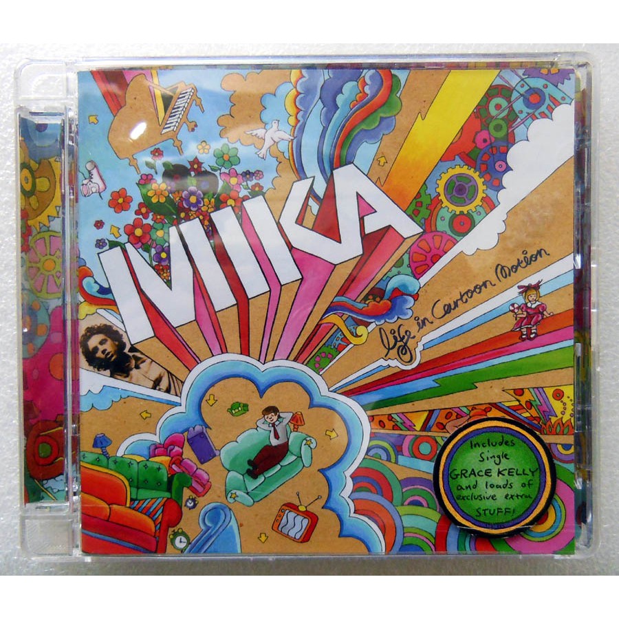 Cd Mika Life In Cartoon Motion - Importado - Estojo Especial