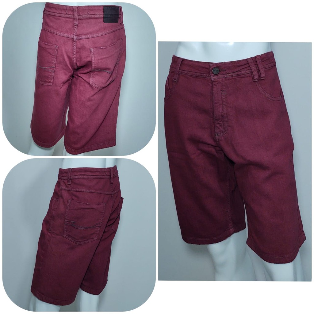 Bermuda Jeans MCD Denim Slim Masculina Original Novo