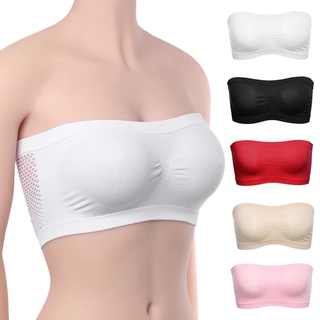 [SD] Tops/Ladies De Tubo Esportivo Feminino Sem Alças Bra/Comfortable Soft Bandeau Top/Festa De Fechamento Feminina Vestido De Noiva Intimates/Beauty Backless Underwear Bras
