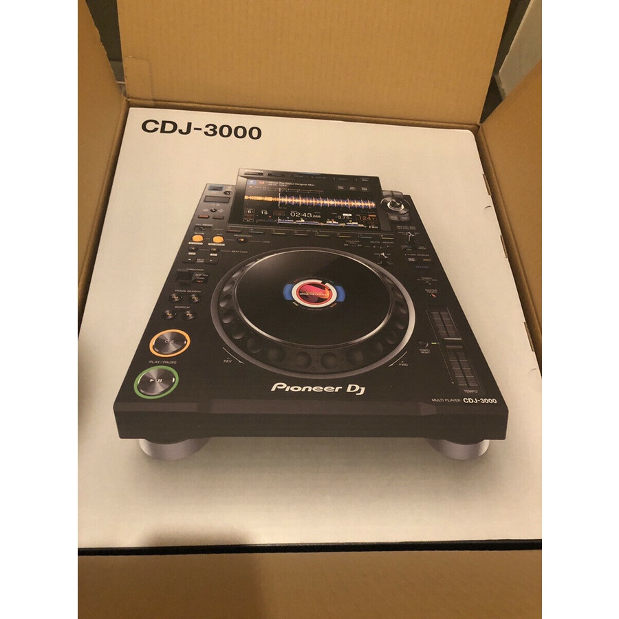 Pioneer DJ CDJ-3000 Professional DJ Multi Player Black 100V NEW | Shopee  Brasil