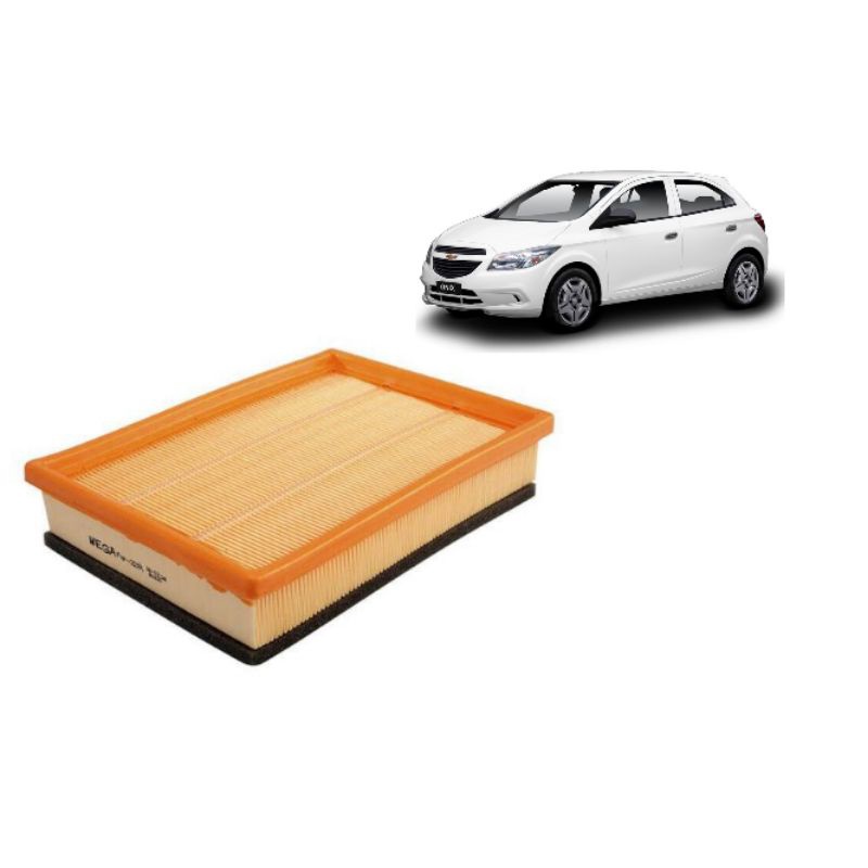 Filtro de Ar Onix Prisma 1.0 1.4 2012 Em Diante em Oferta na Shopee