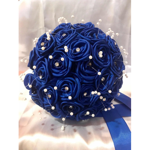 Buque De Noiva Casamento , Lembranca, Azul Royal | Shopee Brasil