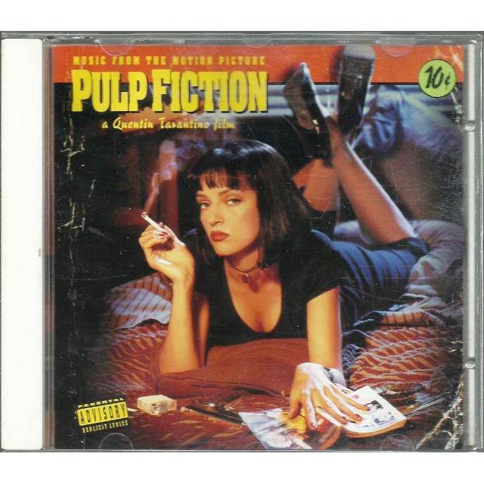 921 Mcd- Cd Original 1994- Pulp Fiction- Tempo de Violência- Trilha Sonora Original Filme
