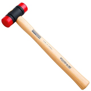 Martelo Borda Plástica em ABS Com Cabo de Madeira 40MM 40670/041 TRAMONTINA em Oferta na Shopee