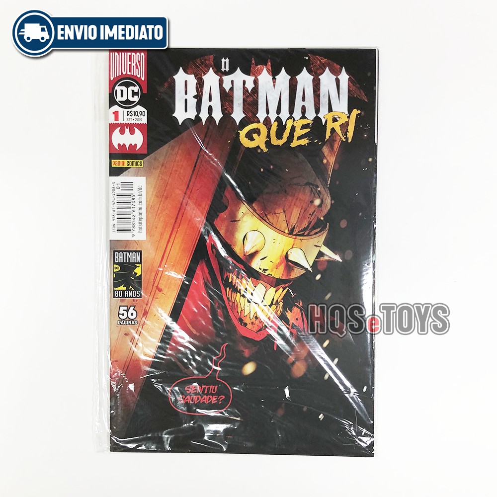 Revista Batman Que Ri 1 Edicao Especial Volume 01 Hq Scott Snyder Dc Comics Panini Brasil Quadrinhos Hqsetoys Shopee Brasil