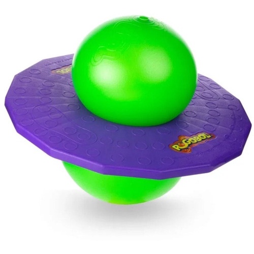 Brinquedo Jump Ball Pogobol Roxo E Verde - Estrela em Oferta na Shopee