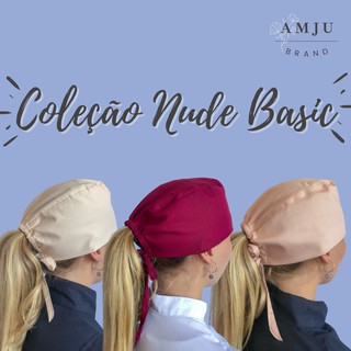 Touca Cirúrgica/Gorro Cirúrgico - Coleção Nude Basic