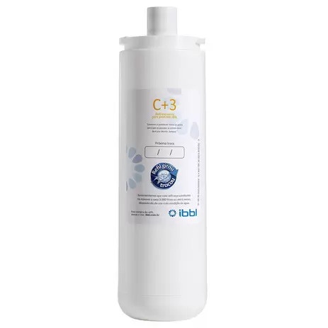 Refil Filtro Purificador de Água IBBL C+3 Original (Immaginare, Innovare, Evolux, FR600,PFN, Atlantis, PDF)