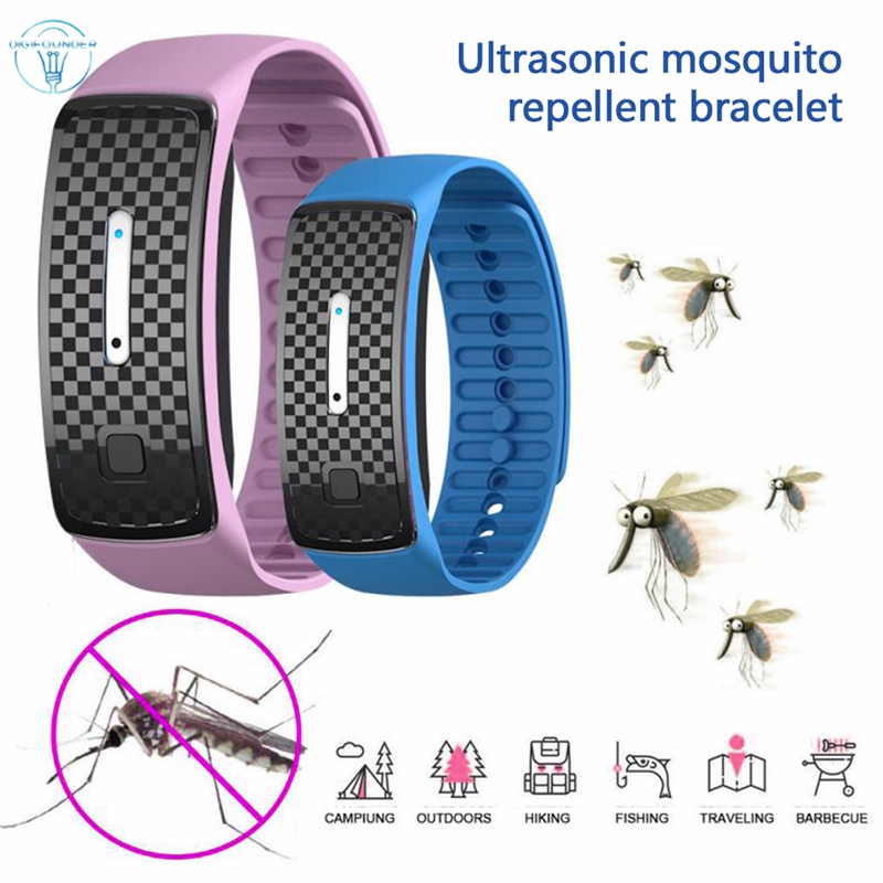 Relógio Repelente De Mosquitos Ultrassônicas Antimosquitos / Insetos / Insetos / Insetos em Oferta na Shopee