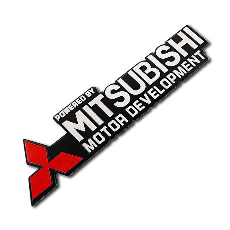 3D Metal Estilo Do Carro Emblema Auto Adesivo Acessórios Para Mitsubishi l200 ASX Outlander Lancer ex Pajero LancerEvo X