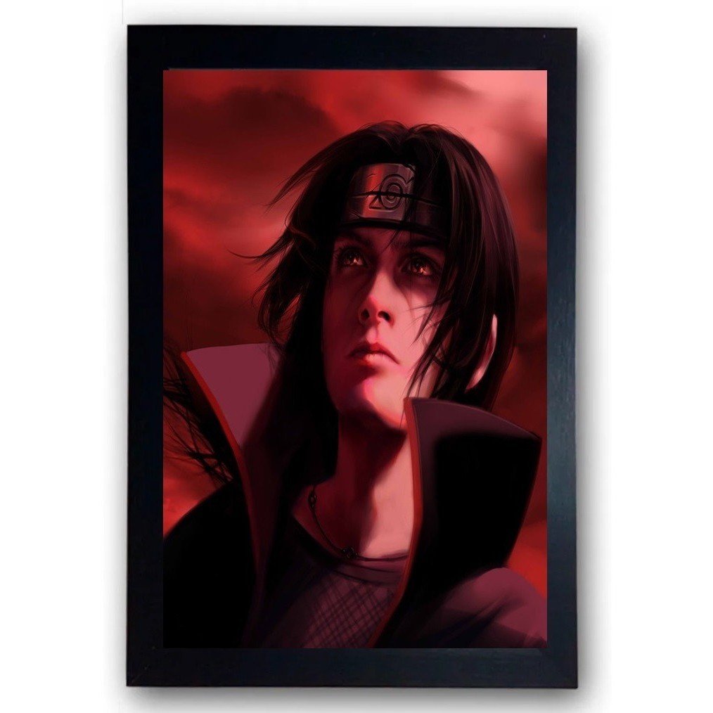 Quadro Naruto Shippuden 3d Anime Moldurado (4)